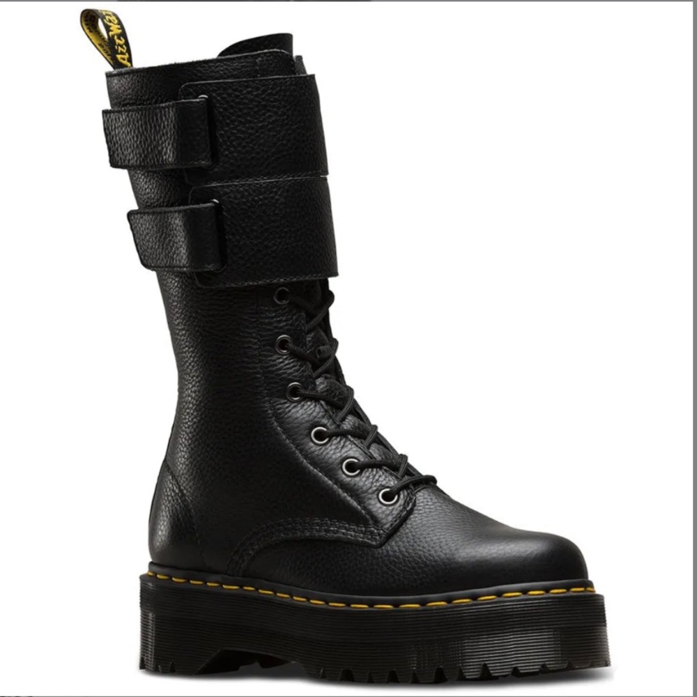Dr. marten black jagger aunt Sally quad retro stompers